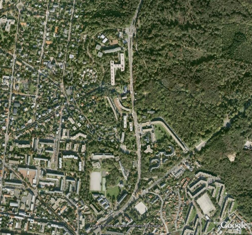 Photo satellite 2009 de Picardie Versailles