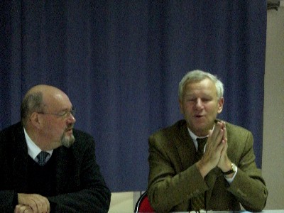 Alain Schmitz, président du Conseil Général des Yvelines, lors de son intervention Alain Schmitz, président du Conseil Général des Yvelines, lors de son intervention