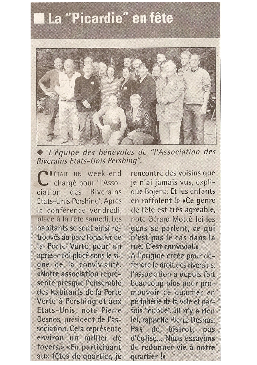 Article paru dans Article paru dans